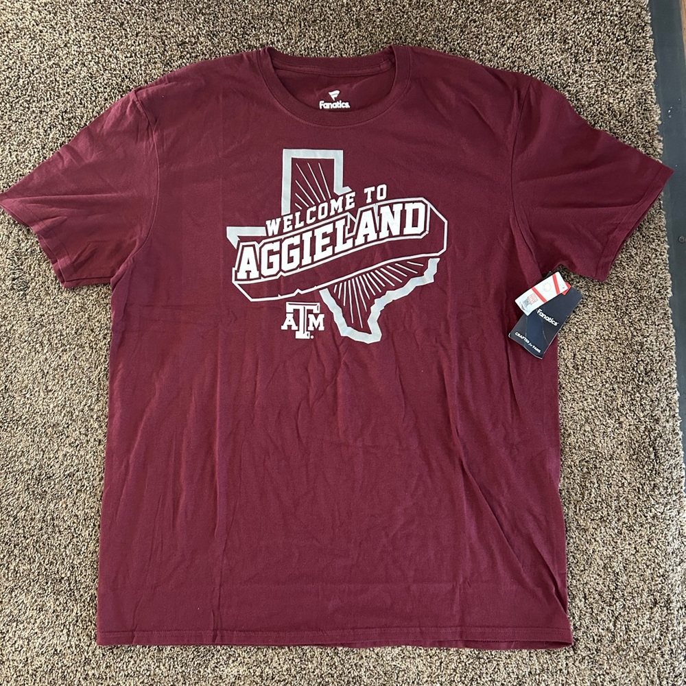 Texas A&M Aggies Fanatics Welcome To Aggieland Shirt